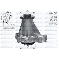 DOLZ M276 Wasserpumpe, Motorkühlung
