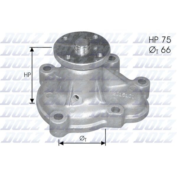 DOLZ O133 Wasserpumpe, Motorkühlung
