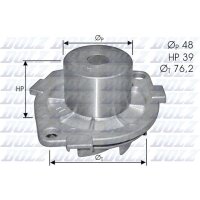 DOLZ S214 Wasserpumpe, Motorkühlung