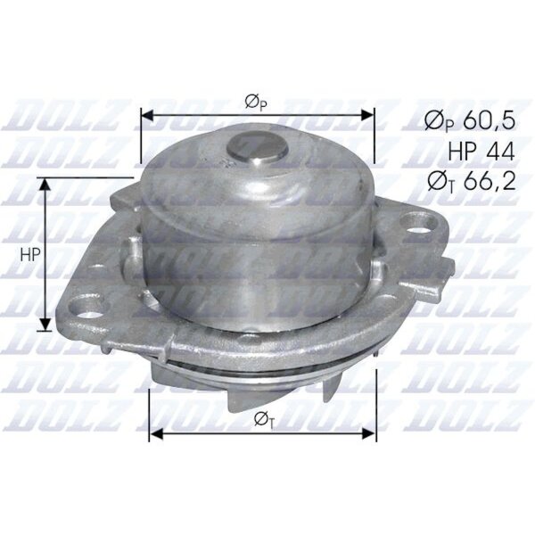 DOLZ S231 Wasserpumpe, Motorkühlung