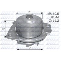 DOLZ S231 Wasserpumpe, Motorkühlung
