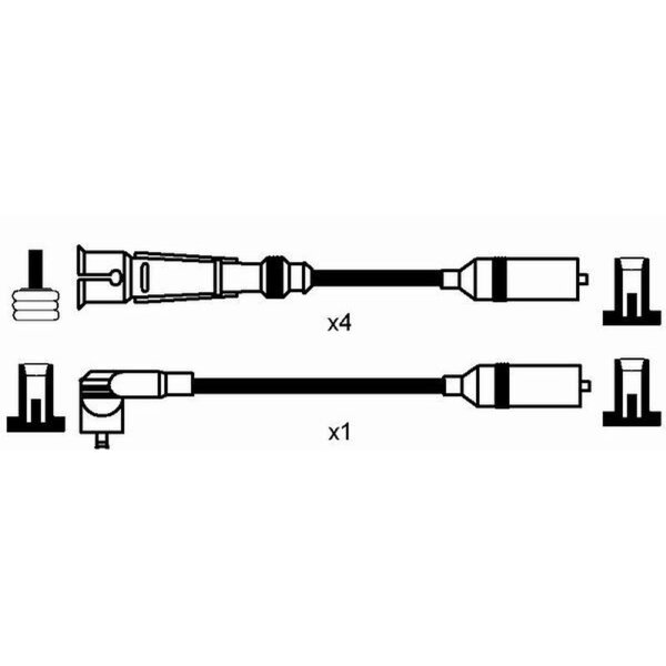 NGK 0502 Zündleitungssatz