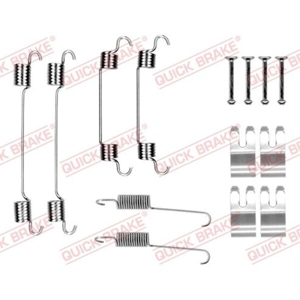 QUICK BRAKE 105-0076 Zubehörsatz, Bremsbacken