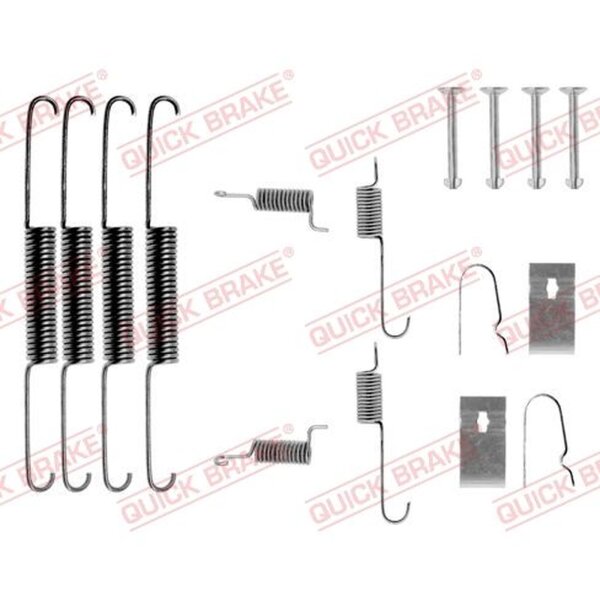 QUICK BRAKE 105-0664 Zubehörsatz, Bremsbacken
