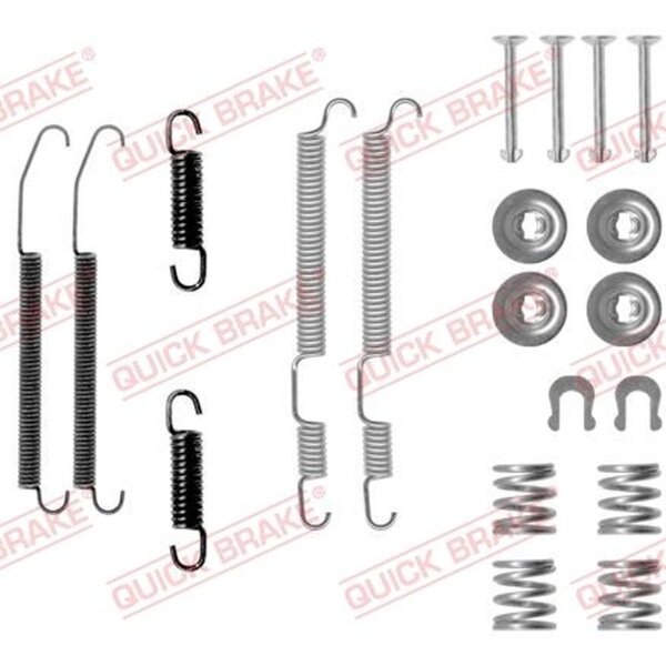 QUICK BRAKE 105-0760 Zubehörsatz, Bremsbacken