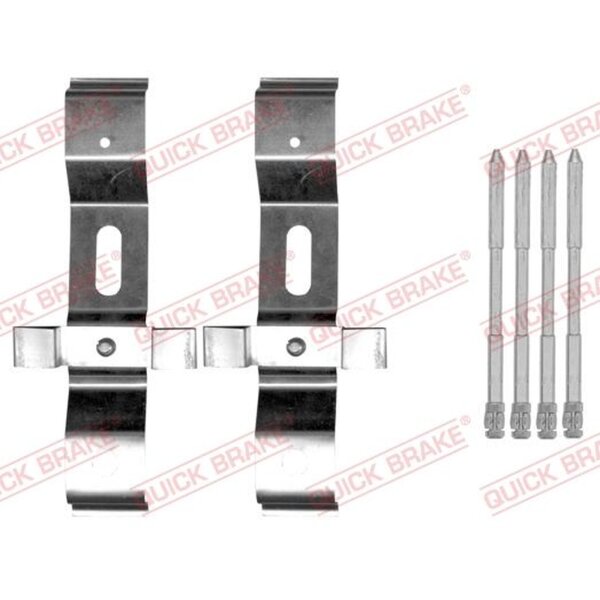 QUICK BRAKE 109-0004 Zubehörsatz, Scheibenbremsbelag