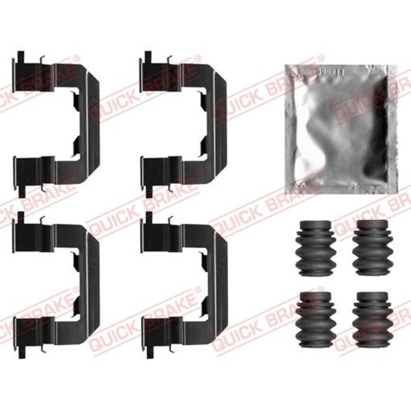 QUICK BRAKE 109-0019 Zubehörsatz, Scheibenbremsbelag