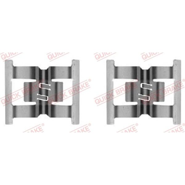 QUICK BRAKE 109-0031 Zubehörsatz, Scheibenbremsbelag