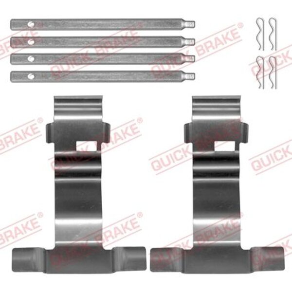 QUICK BRAKE 109-0043 Zubehörsatz, Scheibenbremsbelag