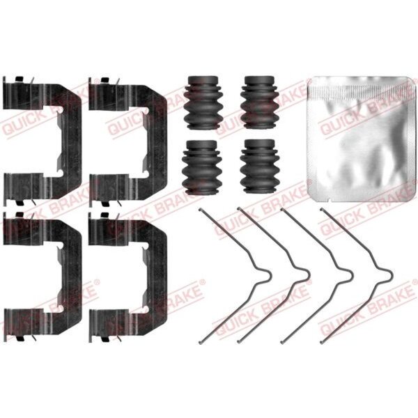 QUICK BRAKE 109-0103 Zubehörsatz, Scheibenbremsbelag