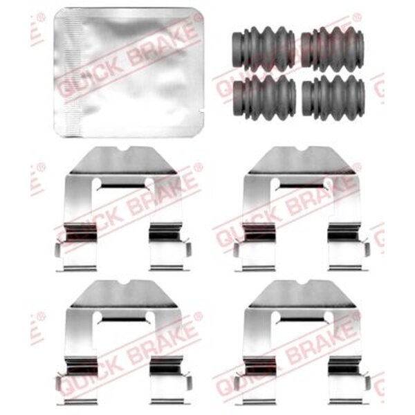 QUICK BRAKE 109-0162 Zubehörsatz, Scheibenbremsbelag