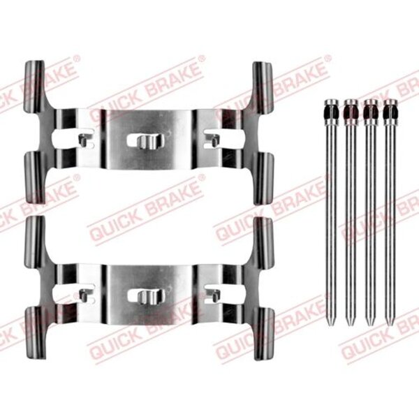 QUICK BRAKE 109-0195 Zubehörsatz, Scheibenbremsbelag