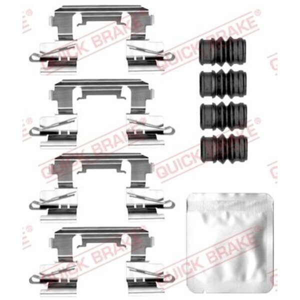 QUICK BRAKE 109-0210 Zubehörsatz, Scheibenbremsbelag