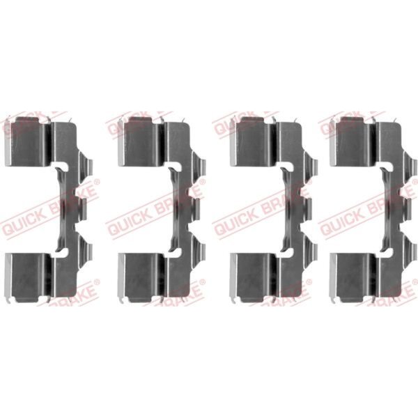 QUICK BRAKE 109-1104 Zubehörsatz, Scheibenbremsbelag