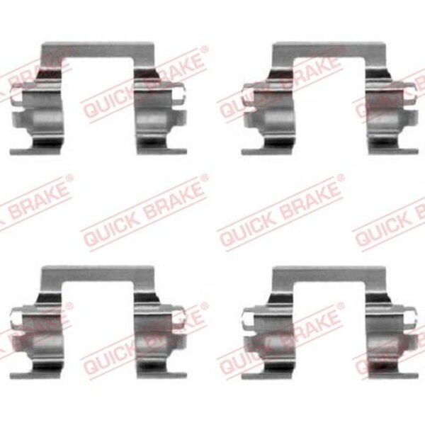 QUICK BRAKE 109-1117 Zubehörsatz, Scheibenbremsbelag
