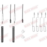 QUICK BRAKE 109-1280X Zubehörsatz, Scheibenbremsbelag