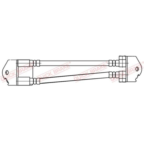 QUICK BRAKE 25.009 Bremsschlauch