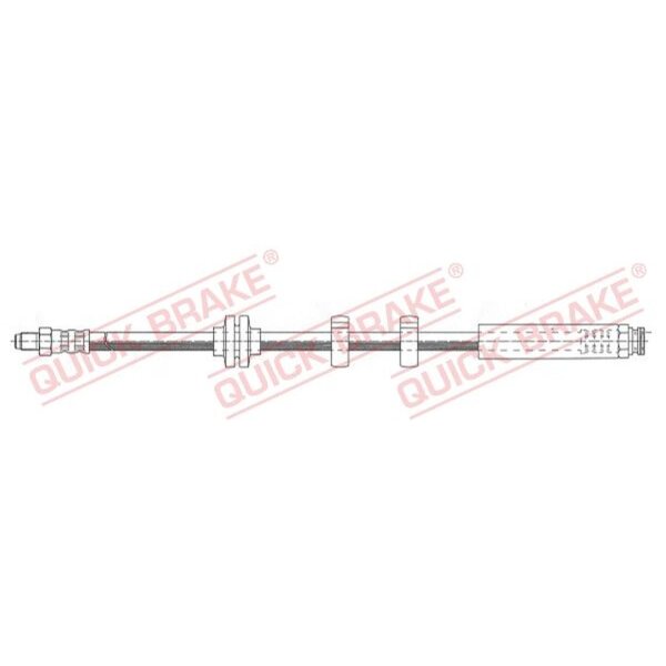 QUICK BRAKE 32.968 Bremsschlauch