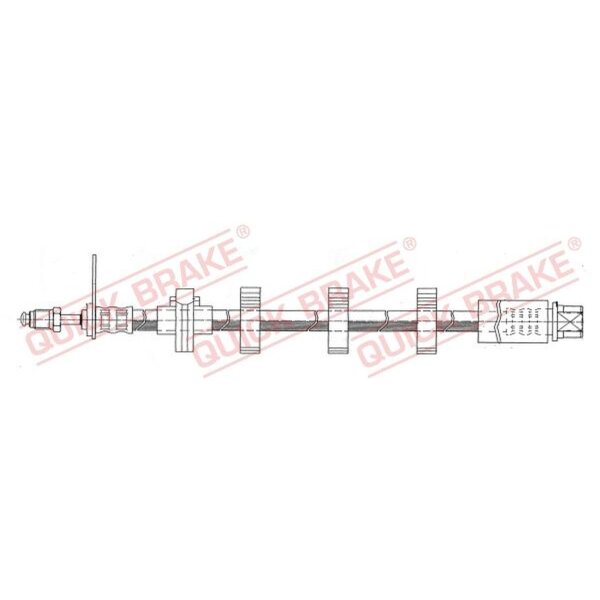 QUICK BRAKE 32.984 Bremsschlauch