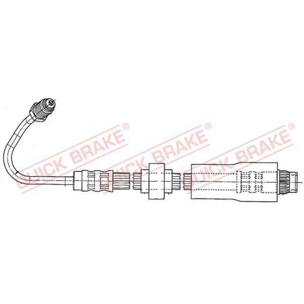 QUICK BRAKE 37.930 Bremsschlauch