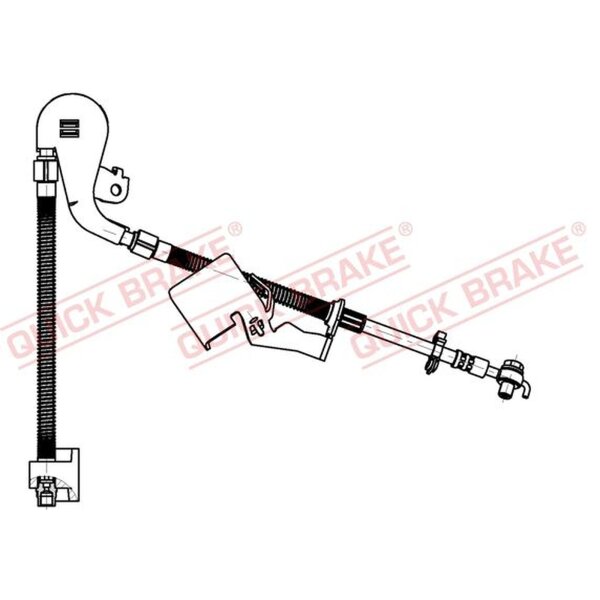 QUICK BRAKE 50.704X Bremsschlauch
