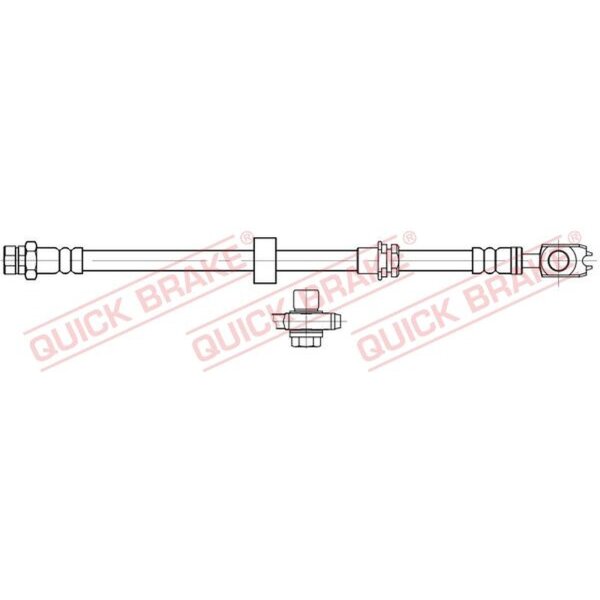 QUICK BRAKE 50.718X Bremsschlauch