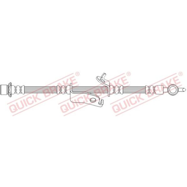 QUICK BRAKE 50.728 Bremsschlauch