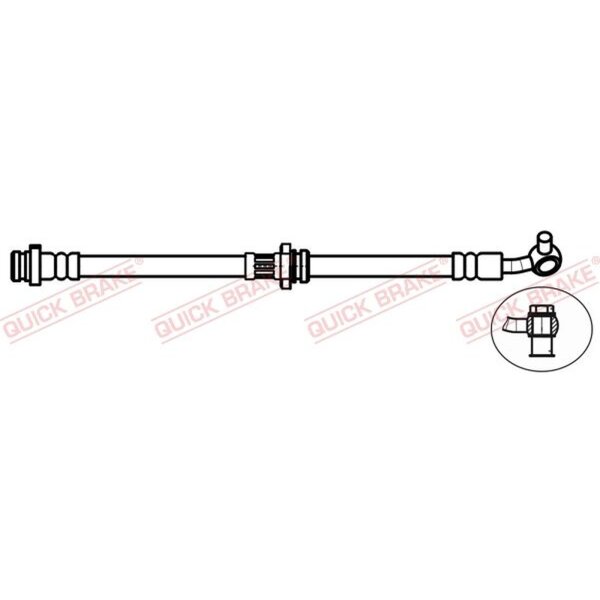 QUICK BRAKE 50.748X Bremsschlauch