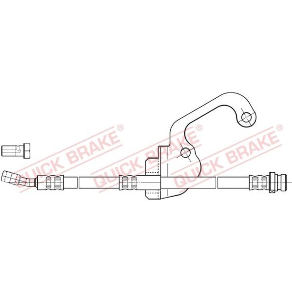 QUICK BRAKE 50.838X Bremsschlauch