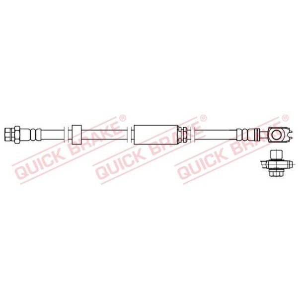 QUICK BRAKE 58.871X Bremsschlauch