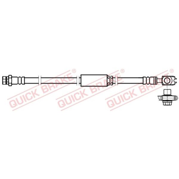 QUICK BRAKE 58.893X Bremsschlauch