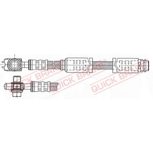 QUICK BRAKE 58.962X Bremsschlauch