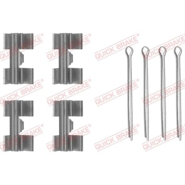 QUICK BRAKE 109-0969 Zubehörsatz, Scheibenbremsbelag
