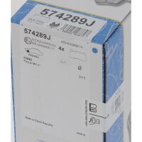 JURID 574289J Bremsbelagsatz, Scheibenbremse