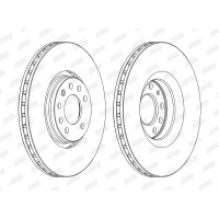 JURID 562390JC-1 Bremsscheibe