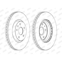 JURID 562464JC-1 Bremsscheibe