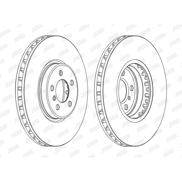 JURID 562522JC-1 Bremsscheibe