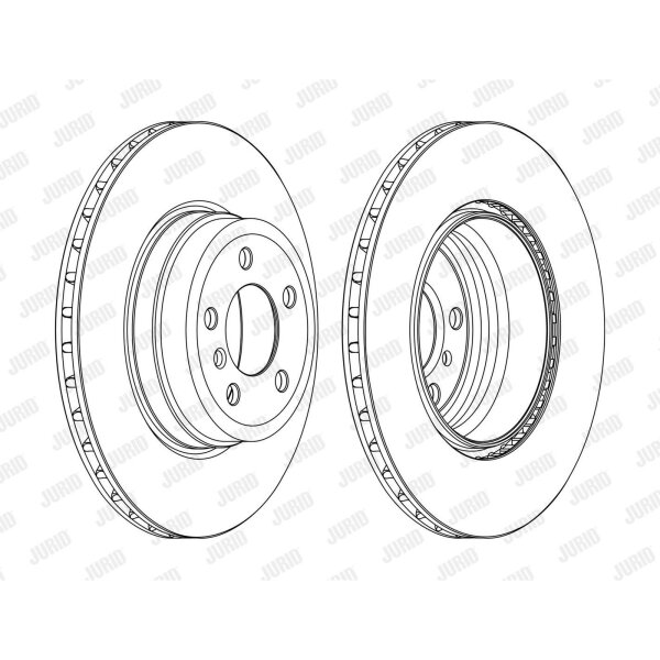 JURID 562523JC-1 Bremsscheibe
