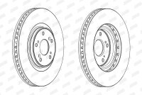 JURID 562703JC-1 Bremsscheibe