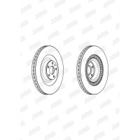 JURID 562946JC-1 Bremsscheibe