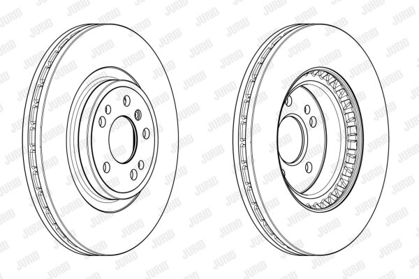 JURID 563002JC-1 Bremsscheibe