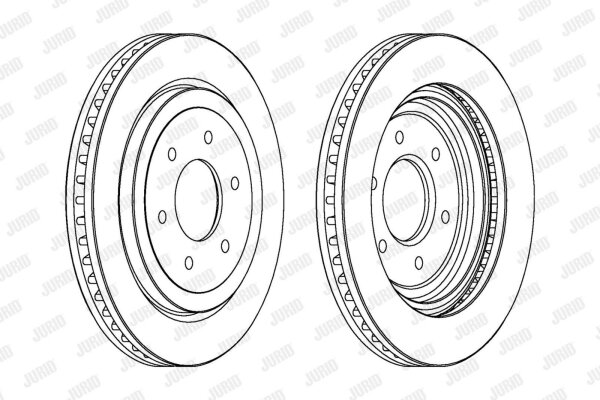 JURID 563024JC-1 Bremsscheibe