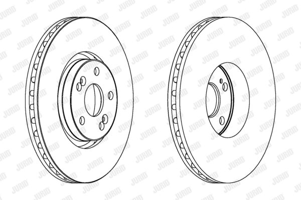 JURID 563025JC-1 Bremsscheibe