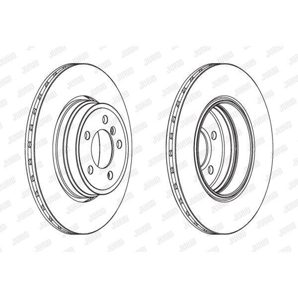 JURID 563066JC-1 Bremsscheibe