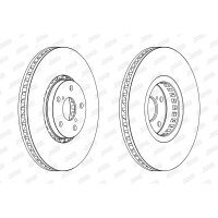 JURID 563238JC-1 Bremsscheibe