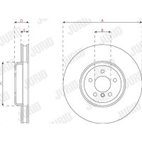 JURID 563283JC-1 Bremsscheibe