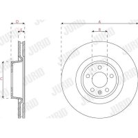 JURID 563309JC-1 Bremsscheibe