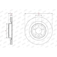 JURID 563399JC-1 Bremsscheibe