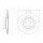 JURID 563399JC-1 Bremsscheibe