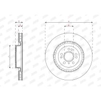 JURID 563482JC-1 Bremsscheibe